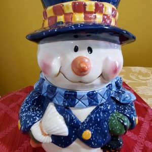 Snowman Cookie Jar